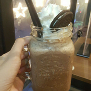 Chocolate Cookie Ice blended