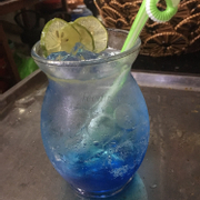 blue soda