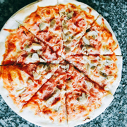 Pizza Funghi( ham, mushrooms) - 89000