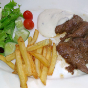 Beefsteak phô mai Pháp