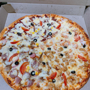 Pizza big size 4 vị thap cam 