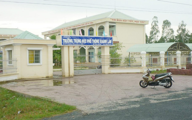 Trường THPT Khánh Lâm