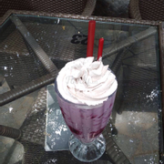 Blueberry smoothy