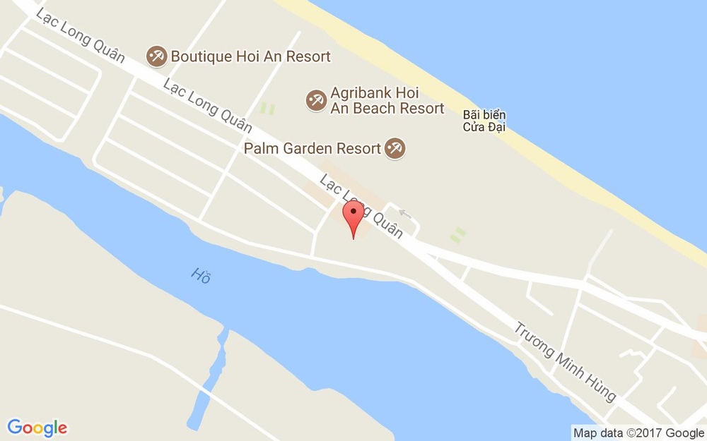 Vị trí bản đồ Silk Sense Hoi An River Resort ở Quảng Nam