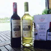Red and White Chill wine is available. glass wine is only 80,000 VND 