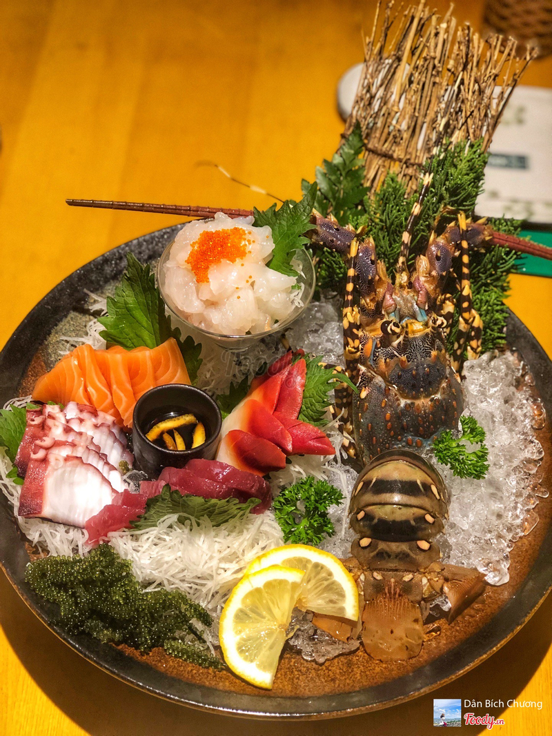 Sashimi hải sản cao cấp