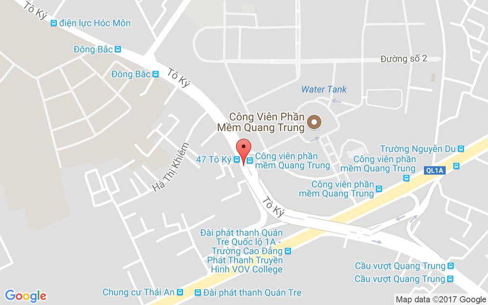 Vị trí bản đồ 215 Tô Ký, Xã Tân Xuân Hóc Môn TP. HCM
