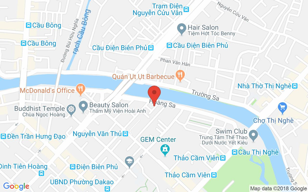 Vị trí bản đồ 3/5 Nguyễn Văn Thủ Quận 1 TP. HCM