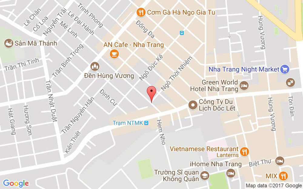 Vị trí bản đồ Laundromat TTV - Cửa Hàng Giặt Sấy Tự Động ở Khánh Hoà