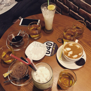Bạc sỉu & cafe đen & cafe sữa & yaua kiwi & matcha latte 