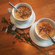 Cà phê trứng + Cacao trứng ☕️☕️ Béo béo, thơm thơm, lạ lạ, lâu lâu đổi vị 😂😂 
