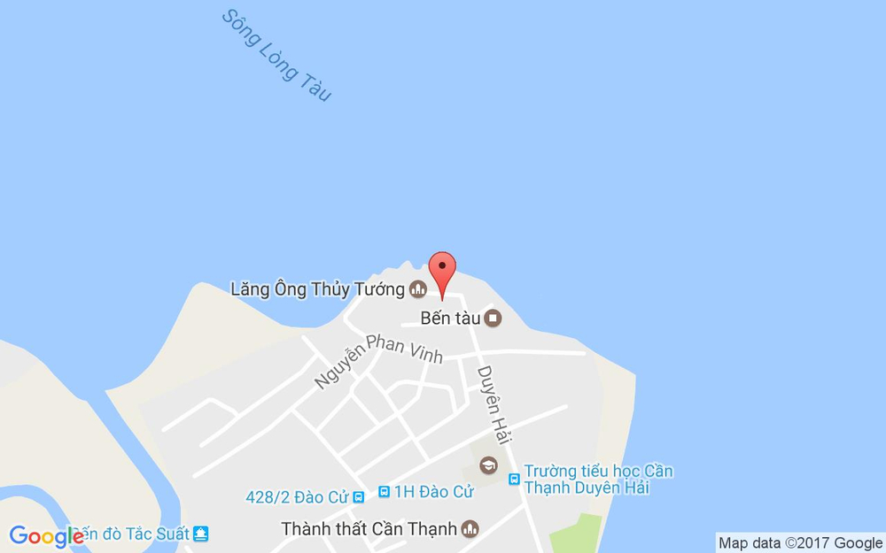 Vị trí bản đồ Chợ Cần Giờ - Hải Sản Tươi Sống ở TP. HCM