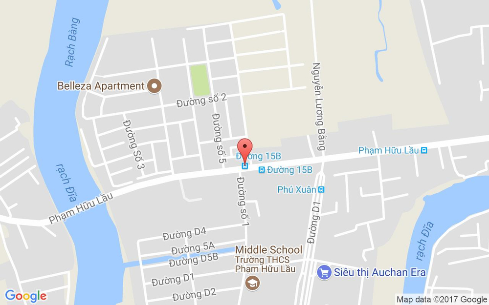 Vị trí bản đồ Chợ Phước Long ở TP. HCM