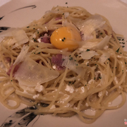 Carbonara spaghetti