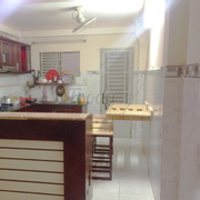 Khu vực nấu nướng bếp nội thất tiết kiệm không gian