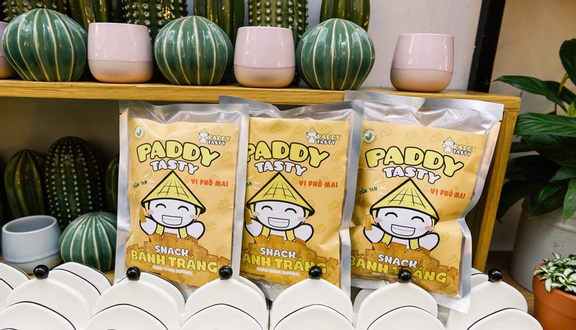 Paddy Tasty Vietnam - Snack Bánh Tráng Paddy Giòn Tan