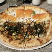 Pizza sashimi/gà teriyaki