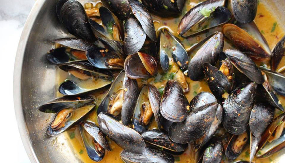 Vẹm Đen Sốt Bơ Tỏi Drunken Mussels - Shop Online