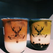 Latte royal 09 và Matcha trân châu đường đen