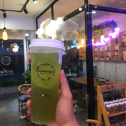Kiwi green tea