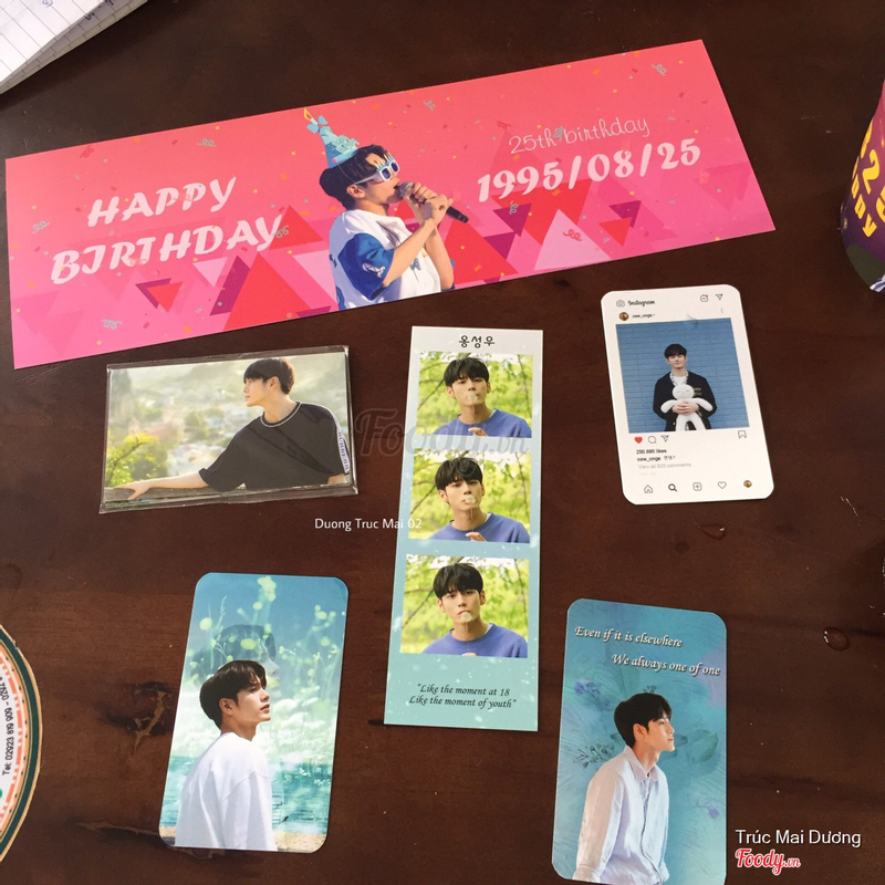 Cards  Ong Seong Wu - Wanna One 