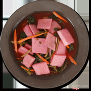 KIM CHI CỦ CẢI TRẮNG (xắt sẵn) - Nabak kimchi (sliced radishes & watery kimchi)