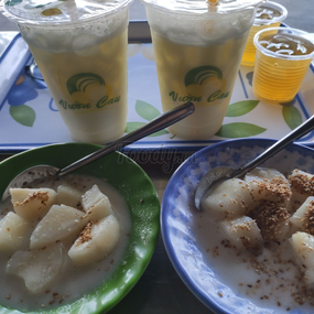 Quán Vườn Cau - Nước Mía Sầu Riêng & Củ Mì Hấp Cốt Dừa Ở Tp. Hcm | Foody.Vn