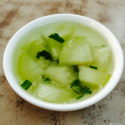 canh bí xanh