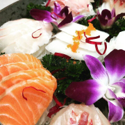 set Sashimi cá hồi,bụng cá ngừ