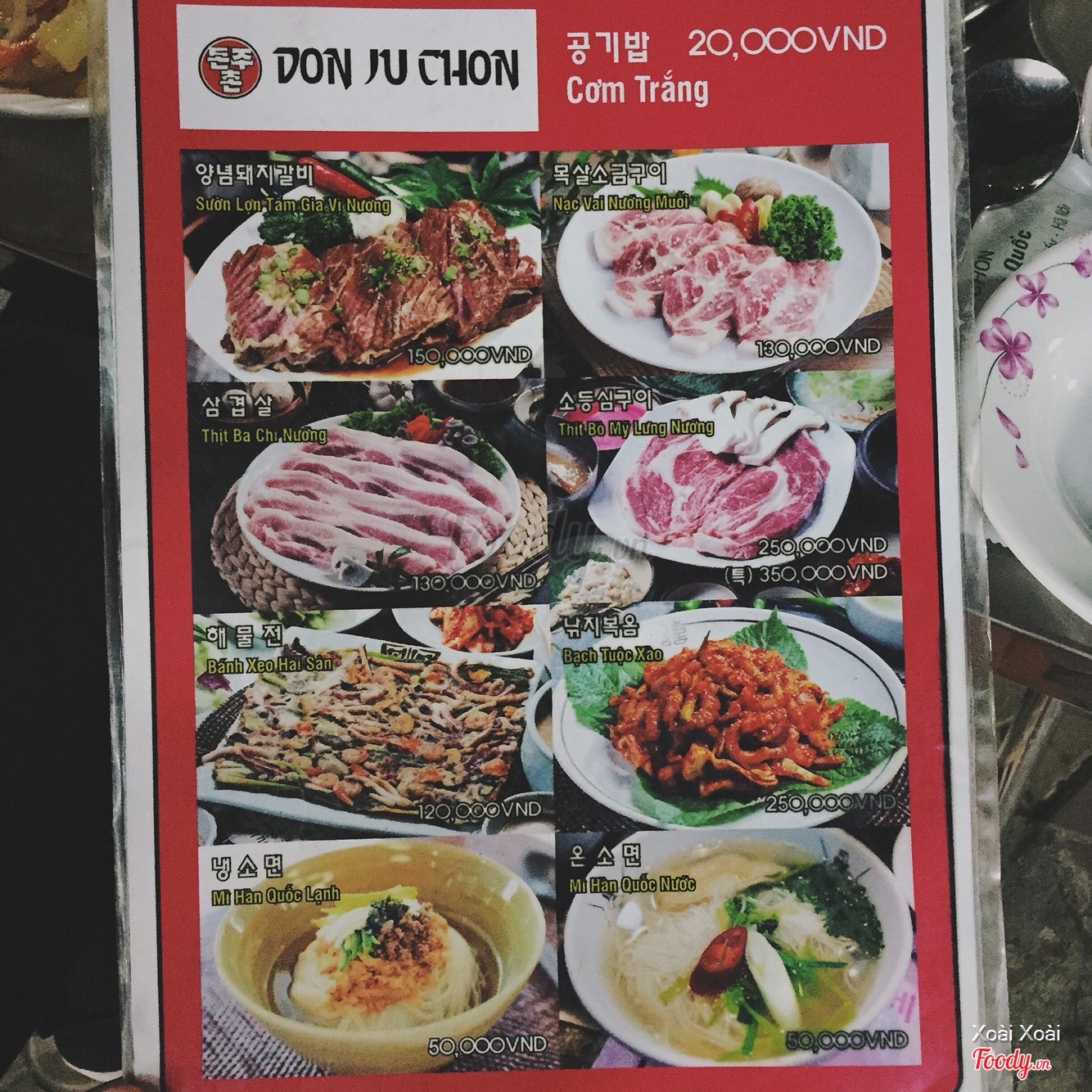 Don Ju Chon - Nướng Bình Dân Hàn Quốc Ở Quận Cầu Giấy, Hà Nội | Menu Thực  Đơn & Giá Cả | Don Ju Chon - Nướng Bình Dân Hàn Quốc | Foody.Vn