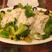 Salad cá ngừ sốt phomai
