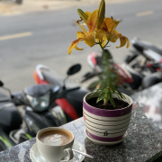Morning from Tina Coffee shop