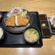 Tonkatsu set + Nanban chicken