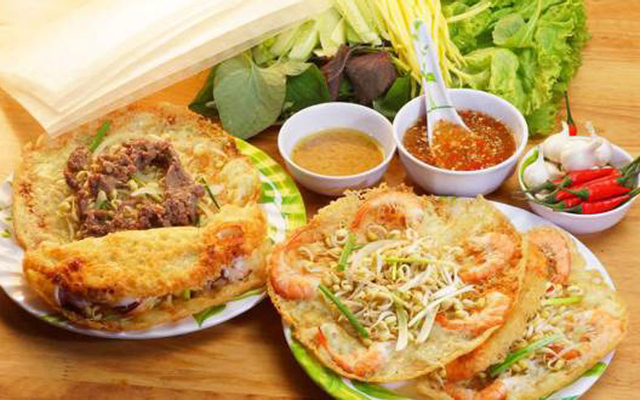 Chấm Food & Drink - Bánh Xèo Tôm Nhảy Bình Định