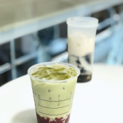 Trà Xanh Matcha Đậu Đỏ