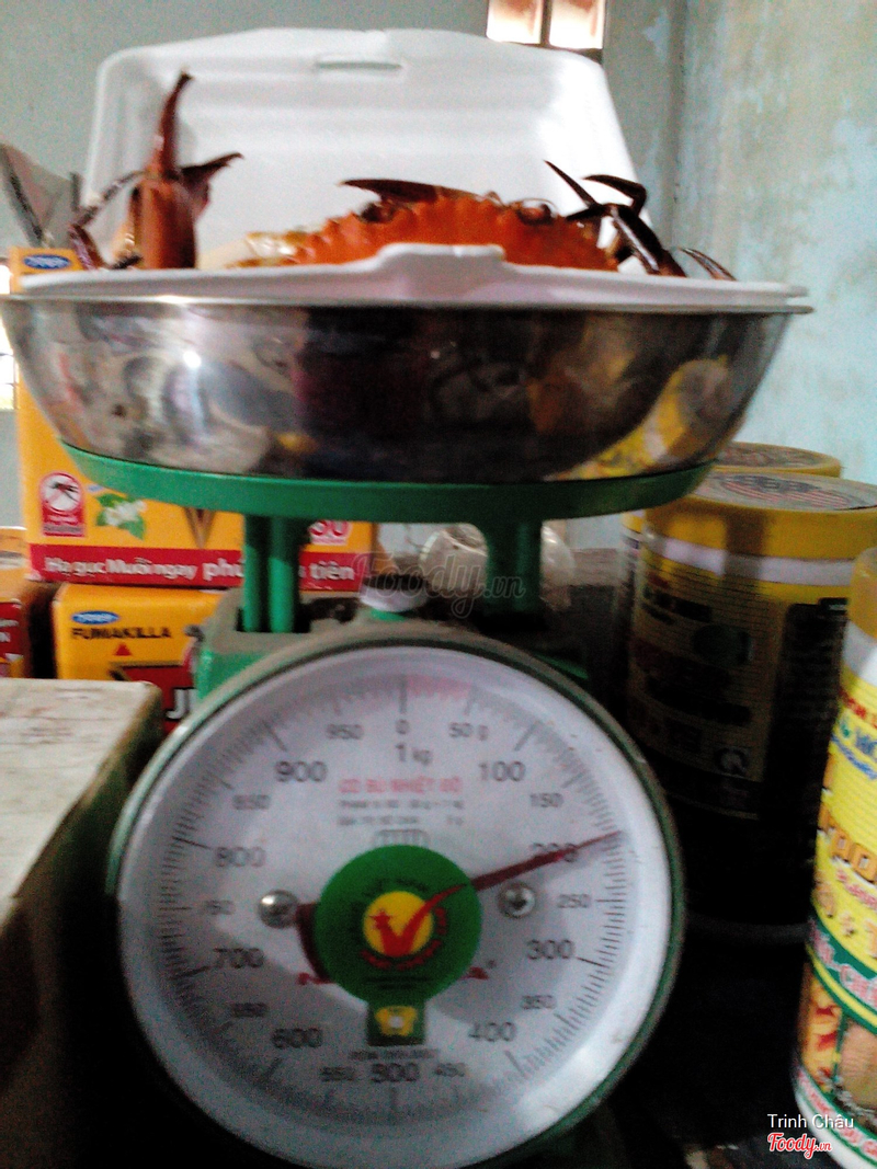 Cua luộc nước dừa 120k (2 con/200g)