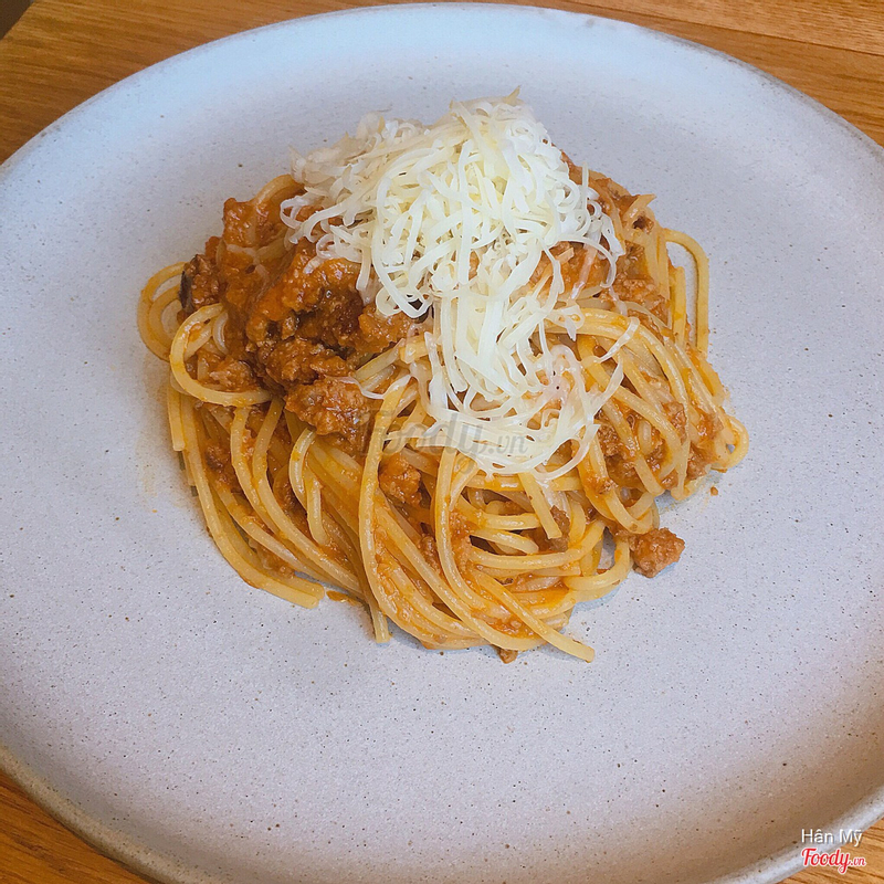 House-made Smoked Cheese Bolognese Spaghetti