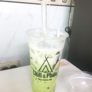 Matcha + kem cheese + pudding socola