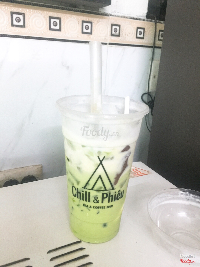 Matcha + kem cheese + pudding socola