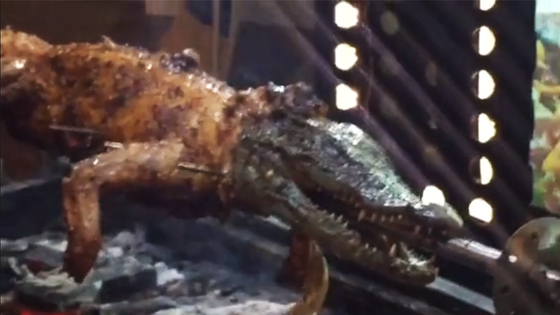 Đi ăn cá sấu nướng tại NGON BBQ