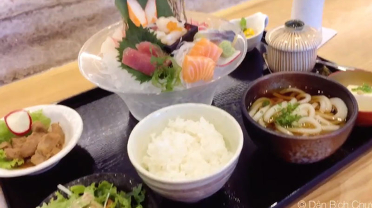 Set lunch Sashimi chất lượng