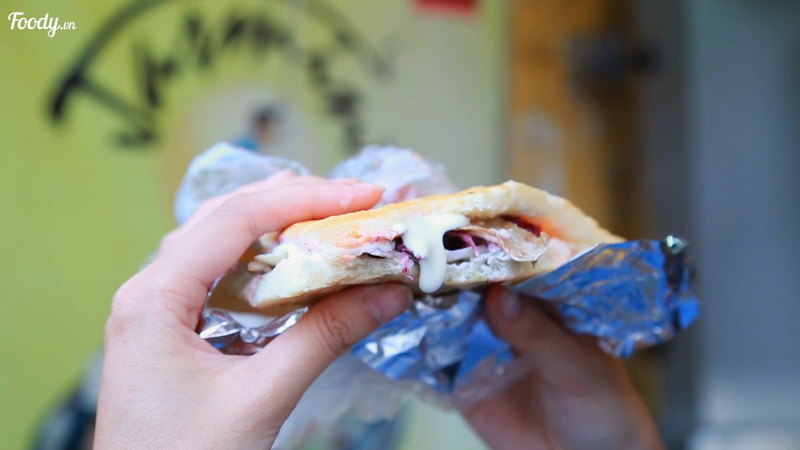 Bánh doner kebab THỊT CỪU độc nhất Hà Nội