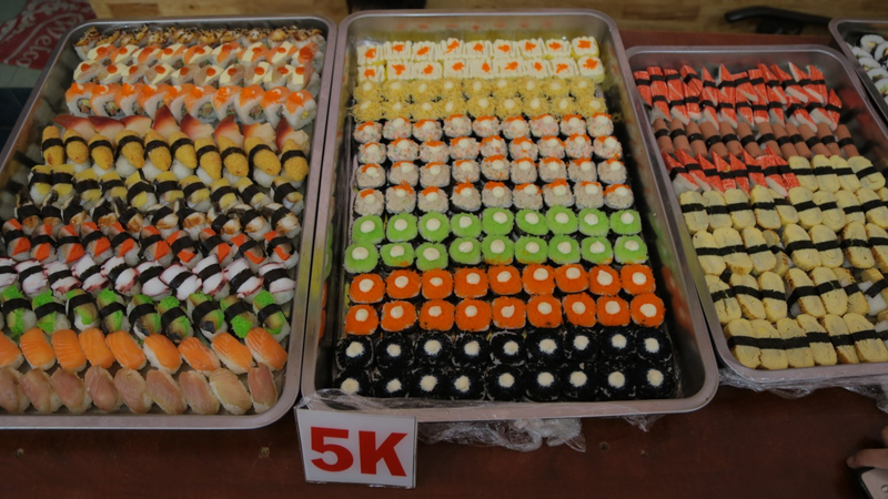 Còn hơn buffet "ĐẠI CHIẾN SUSHI 1-5K" bao rẻ toàn SG